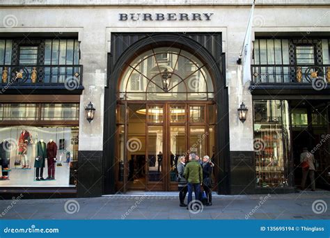 burberry clothing store.